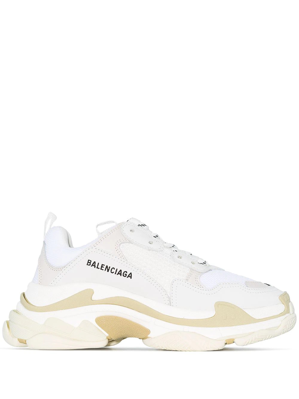 Triple S Sneakers in Weiß