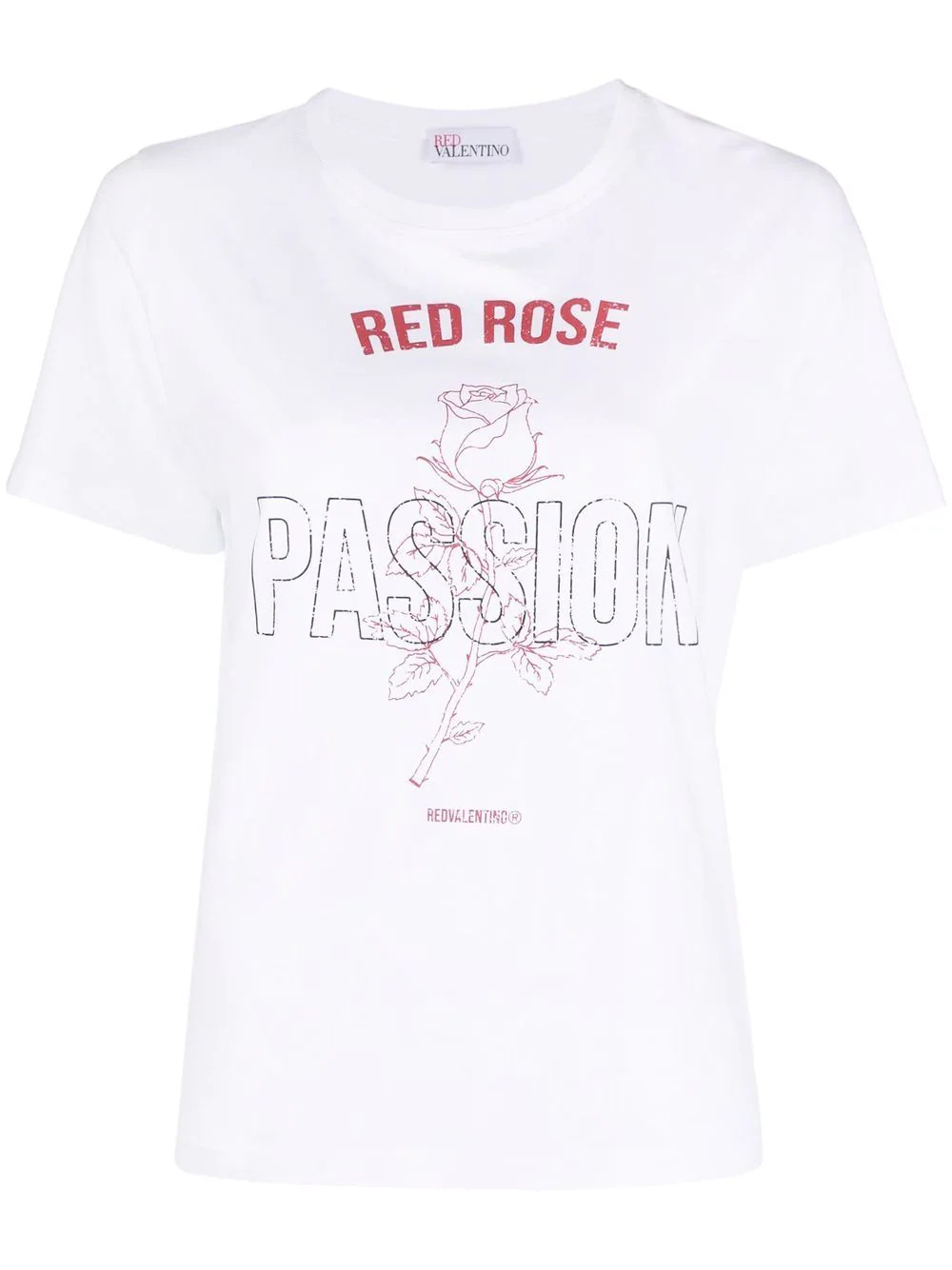 Red-rose T-shirt