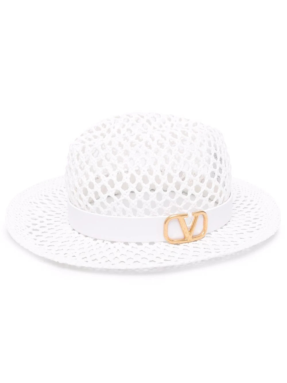 Fedora-Hut in Weiß