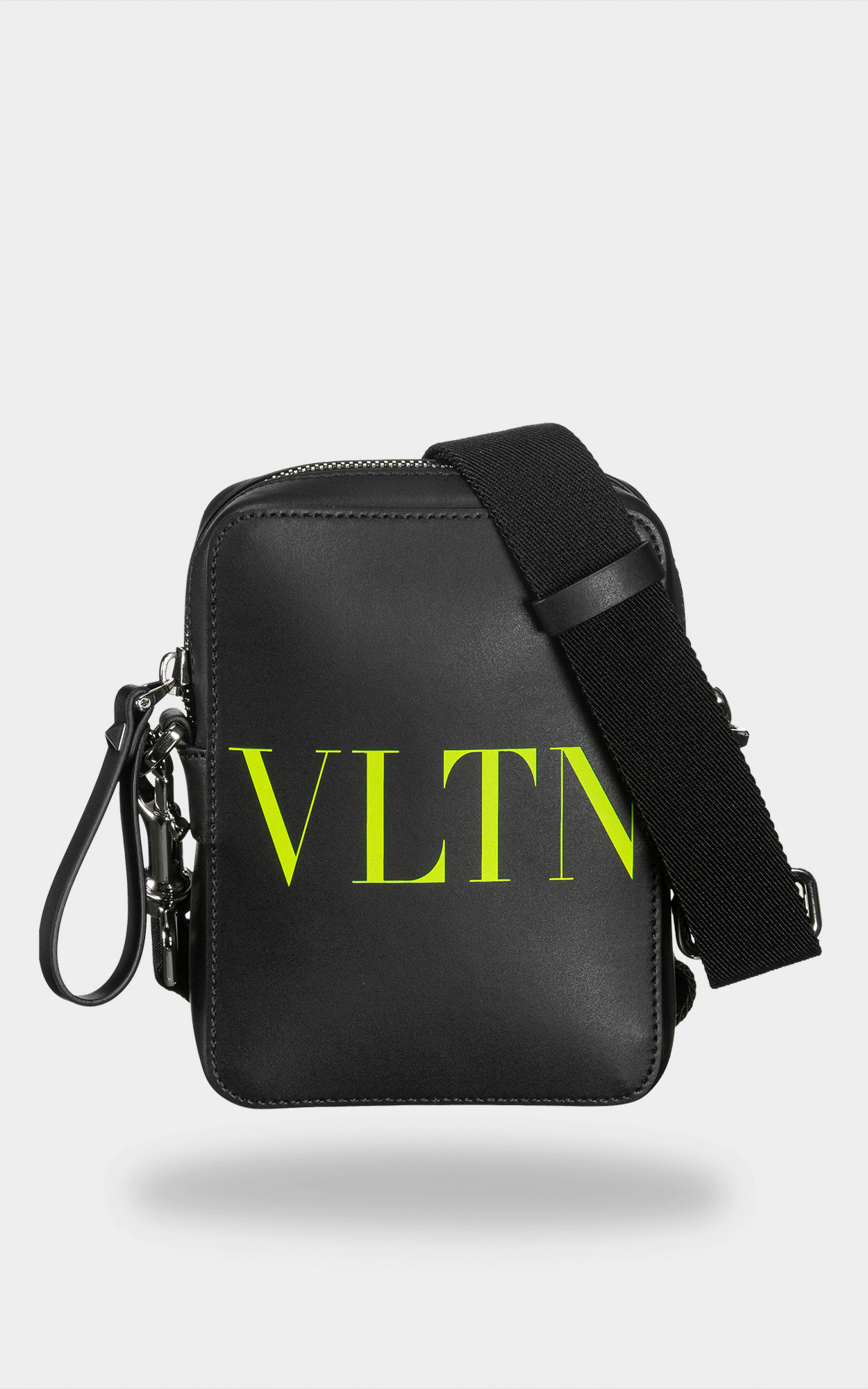 Valentino - Kleine schwarze Crossbody Bag VLTN