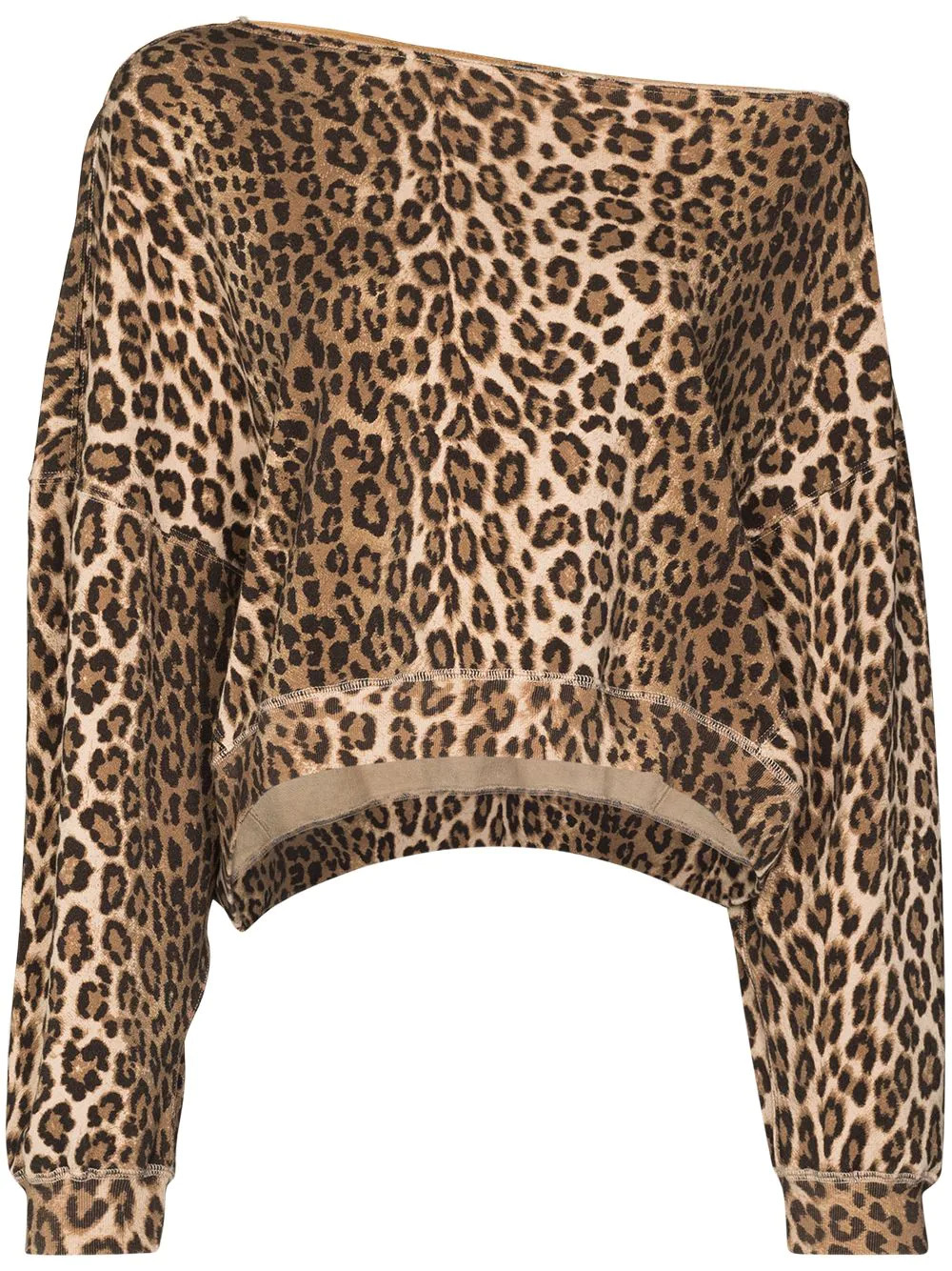 Sweatshirt mit Leopardenmuster