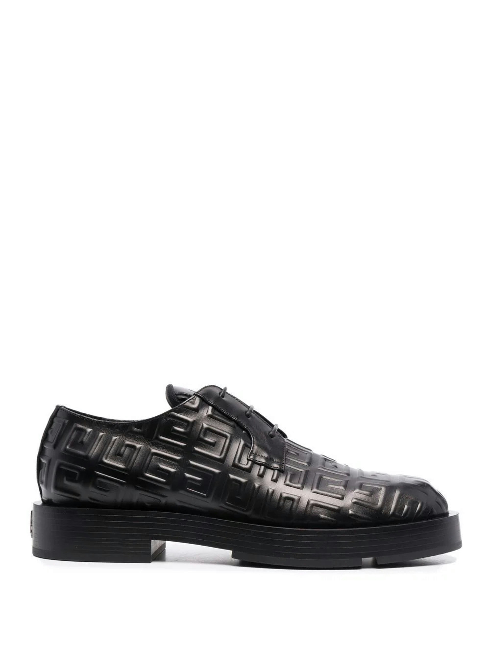 Givenchy - 4G-motif lace-up derby shoes