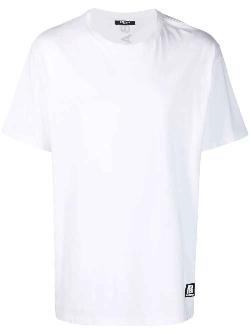 Bulky Logo T-Shirt in Weiß
