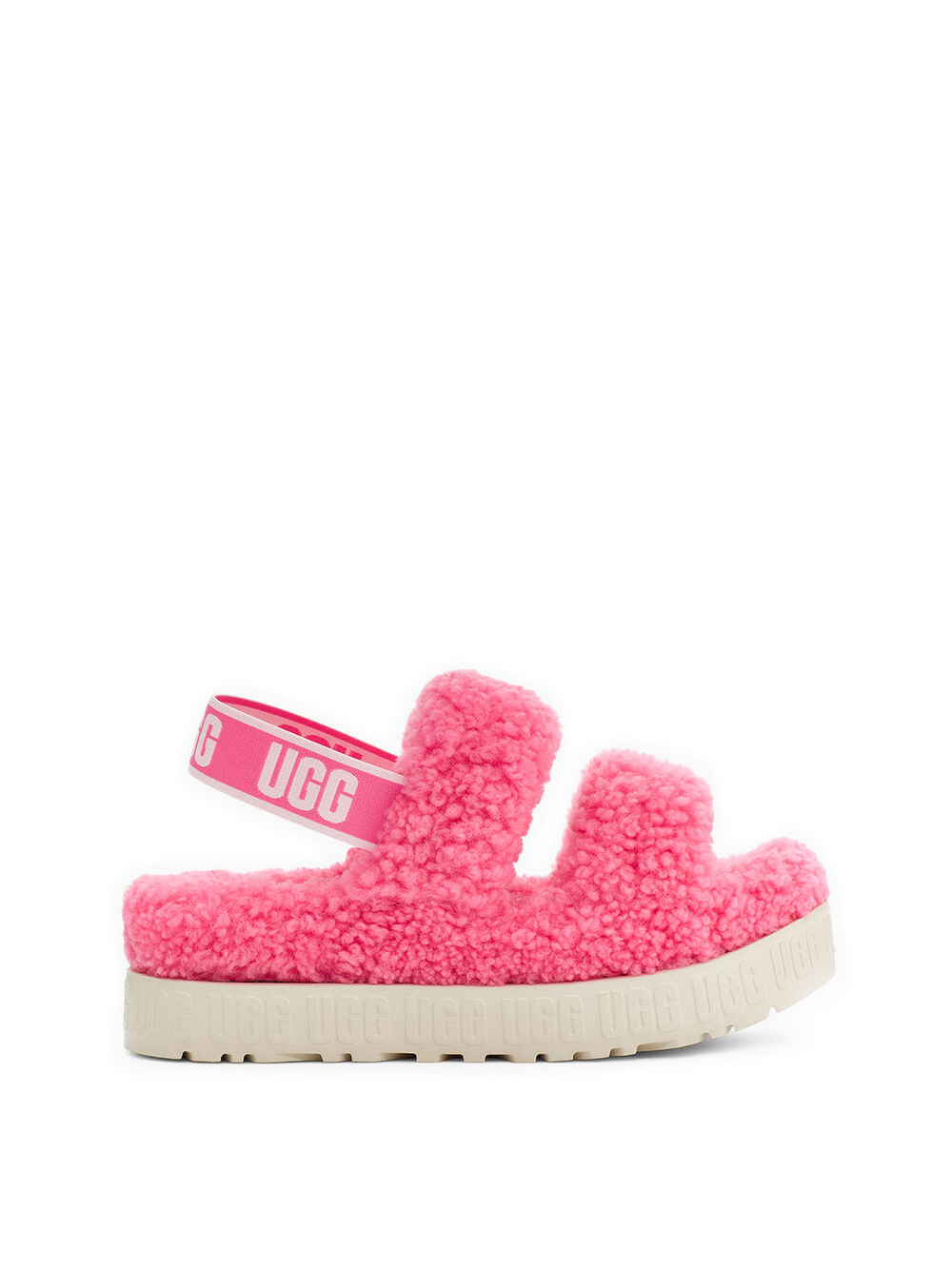 Oh Fluffita Slide in Pink
