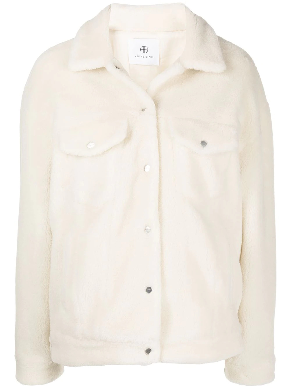Rory Teddy-Jacke in Creme