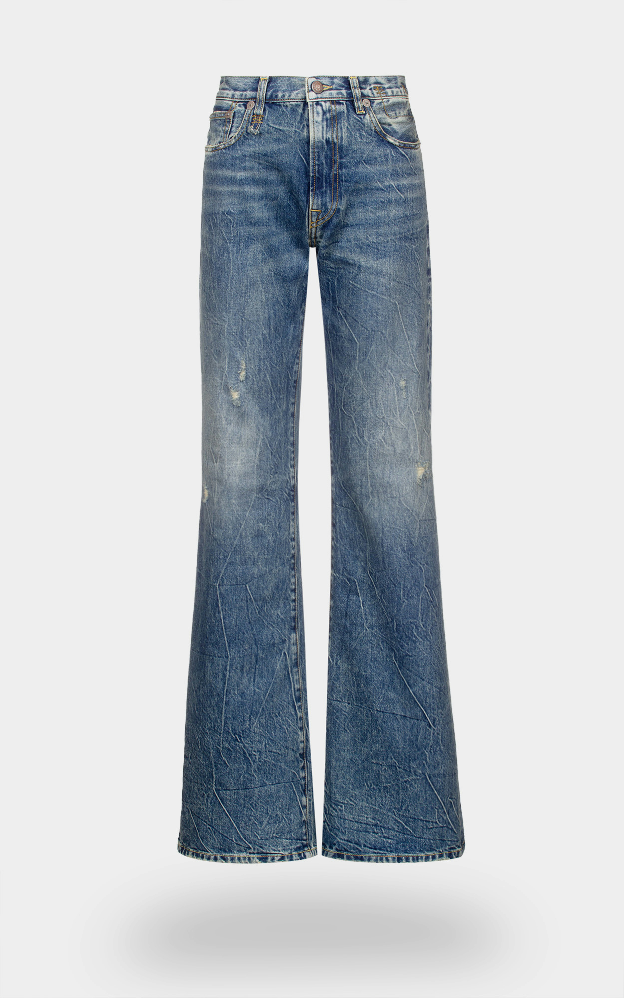 R13 - Destroyed Jeans im Used Look